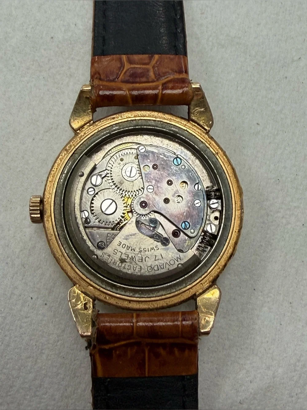Movado 18k yellow